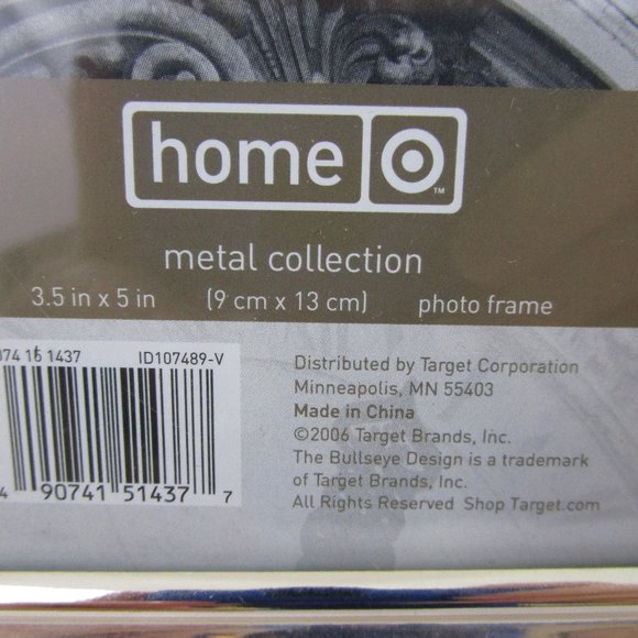 Target Home 3.5 x 5 Silver Tone Photo Frame - Picture 3 of 10